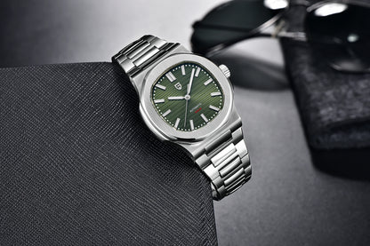 40MM Men's Watches Luxury Automatic Watch For Men Mechanical WristWatch Stainless Steel Sapphire glass