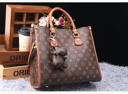 Light luxury brand women's bag fashionable and versatile single shoulder crossbody high-end handbag with large capacity