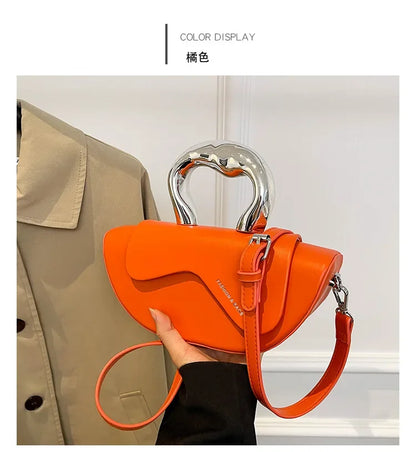 Solid Soft Shoulder Bag High Quality Bags for Women Hasp Interior Compartment Pu Women's Handbag