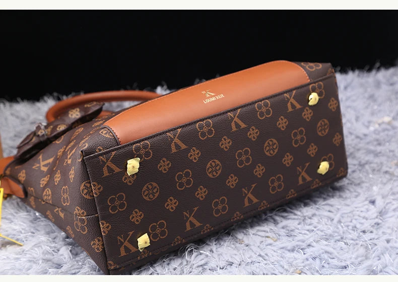 Light luxury brand women's bag fashionable, versatile and high-end handbag with large capacity