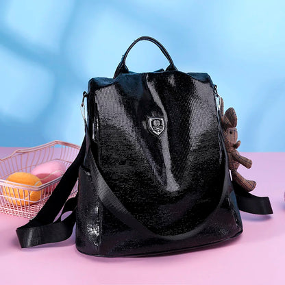 Anti Theft Women Backpacks Large Capacity Soft Leather Casual Shoulder Bag Bagpack