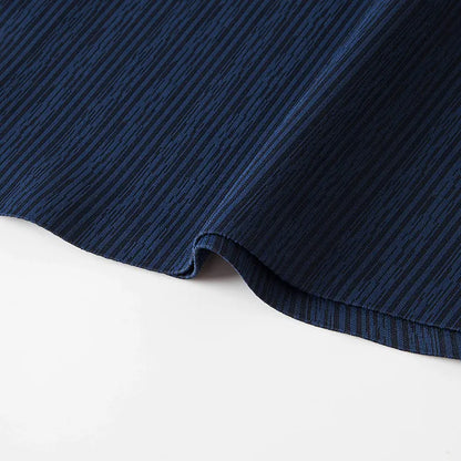 Men's Slim Fit Short Sleeve Dress Shirt Premium Spandex Stretch Fabric Solid Colors Business Casual