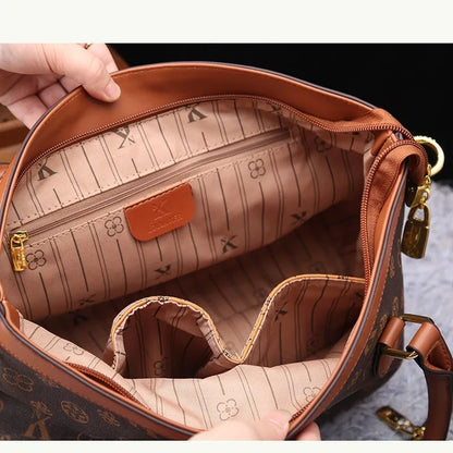 Light luxury brand women's bag fashionable, versatile and high-end handbag with large capacity