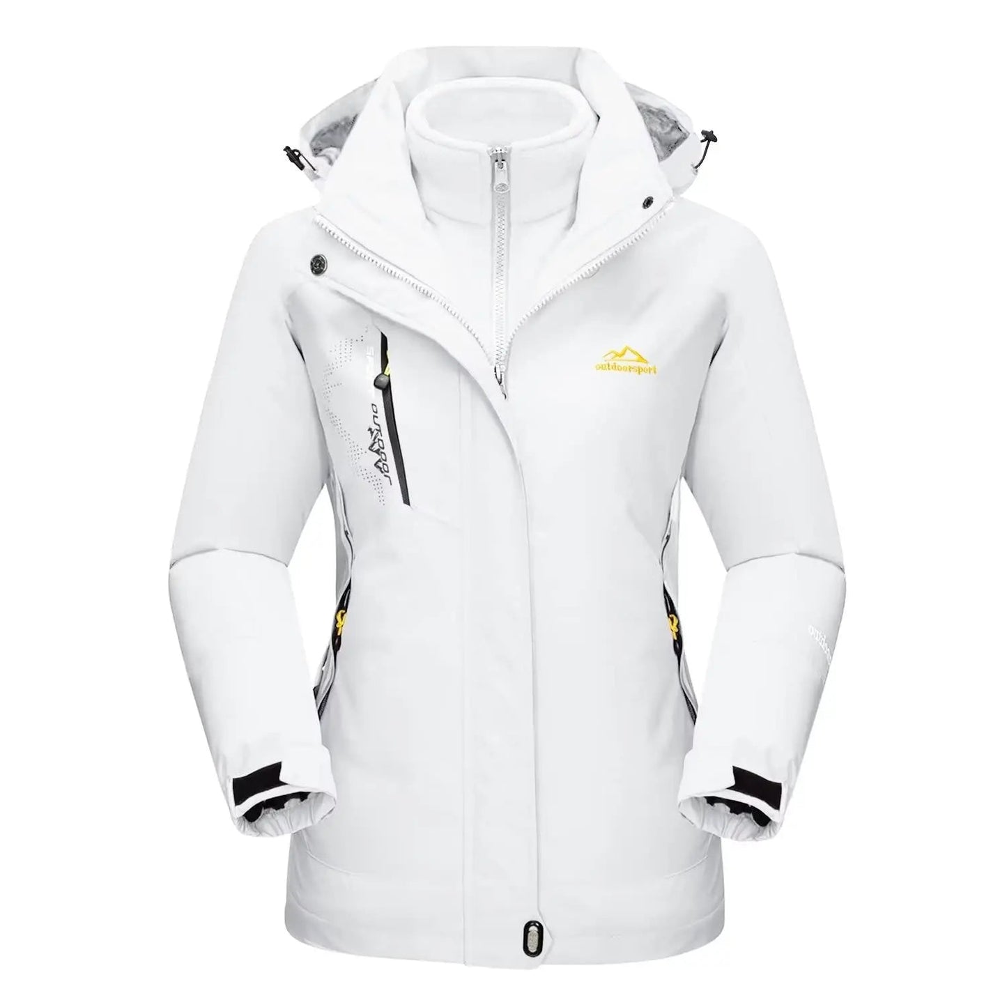 Winter Ski Jackets Fleece Warm Thermal Snow Waterproof Jacket - Fashionqueene.com-ladies ski jacket