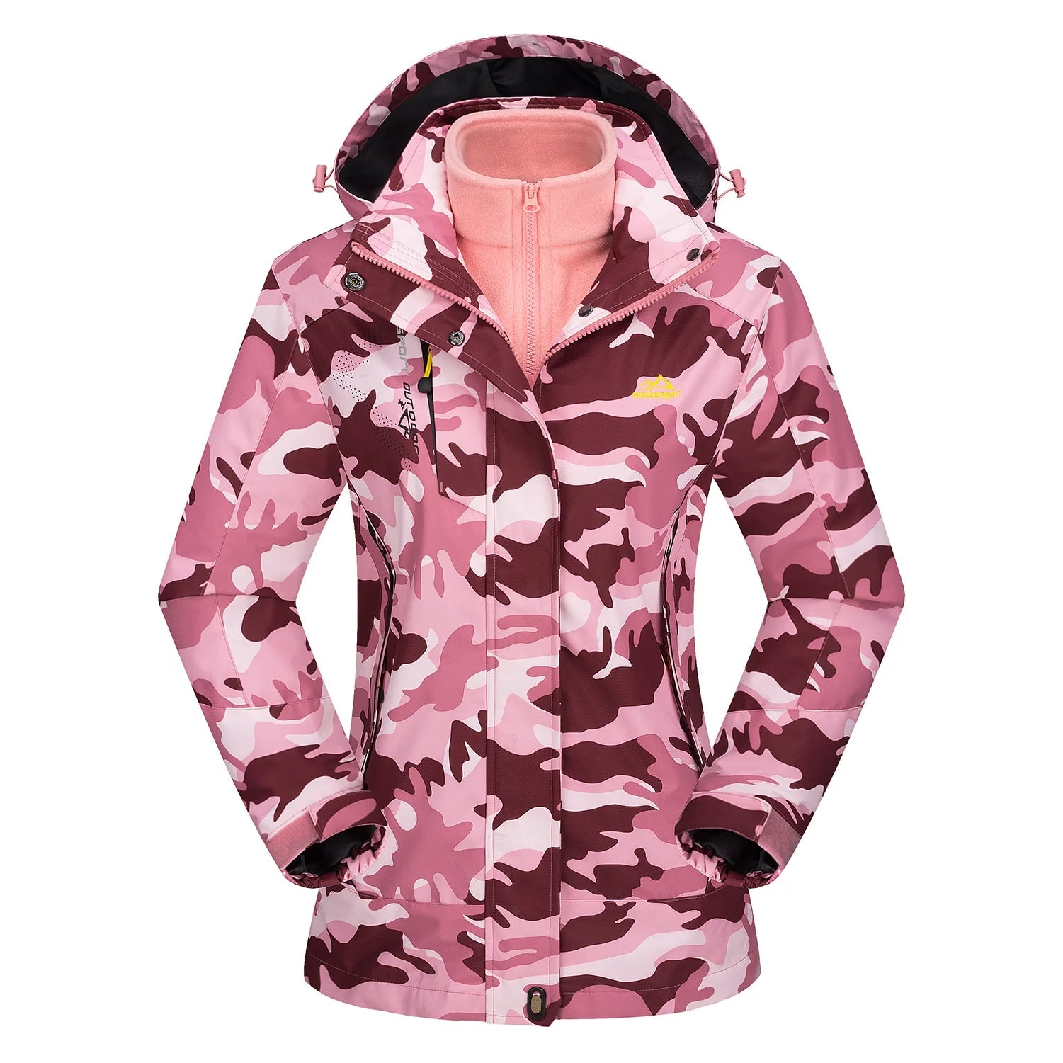 Winter Ski Jackets Fleece Warm Thermal Snow Waterproof Jacket - Fashionqueene.com-ladies ski jacket