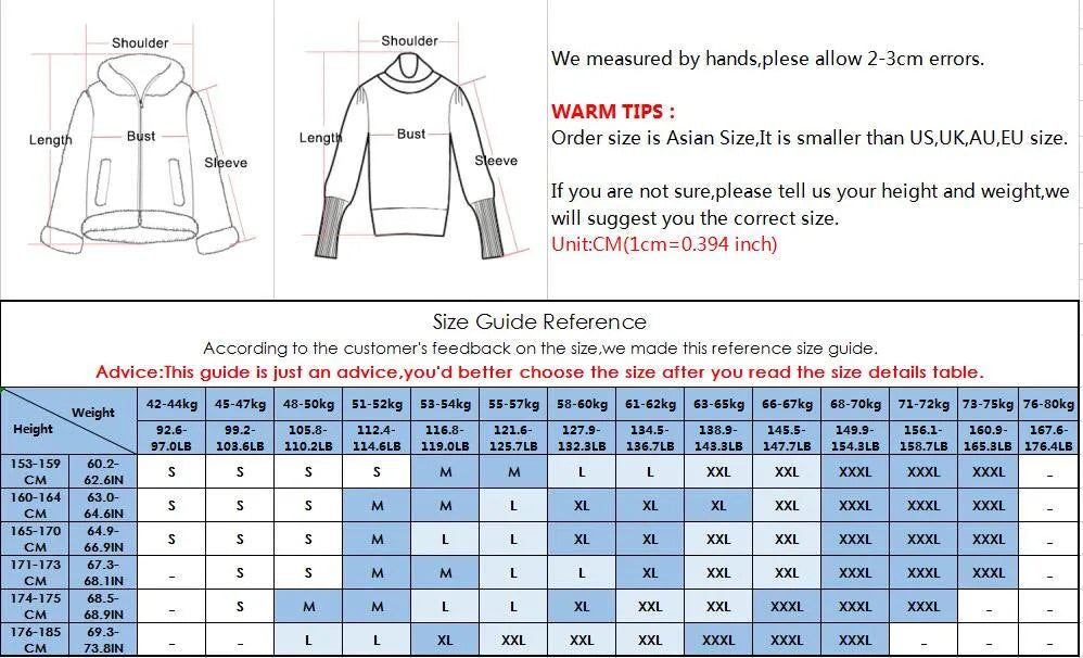 Women Warm Jacket Thicken Fleece Plus Size - Fashionqueene.com-2023 Winter Women Warm Jacket Thicken Fleece Warm Outwear Ladies Hooded Coat High Street Parka Jackets Overcoat Plus Size