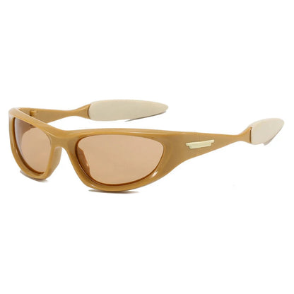 Wrap Around Sports Sunglasses Brand Designer For Unisex - Fashionqueene.com-wrap around sunglasses