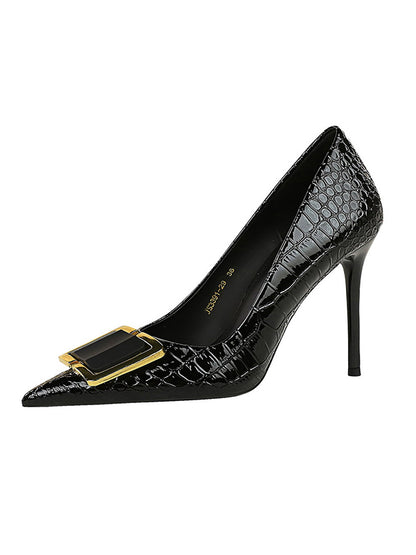 Chic Geometric Pointed-Toe Split Joint Pumps for Modern Elegance BLACK / US 6 | EU 36 2/3 | UK 4 | CN 36 BLACK / US 6.5-7 | EU 37 1/3 | UK 4.5 | CN 37 BLACK / US 7.5 | EU 38 | UK 5| CN 38 BLACK / US 6 | EU 36 2/3 | UK 4 | CN 36-BLACK / US 6.5-7 | EU 37 1/3 | UK 4.5 | CN 37-BLACK / US 7.5 | EU 38 | UK 5| CN 38-BLACK / US 8 | EU 38 2/3 | UK 5.5 | CN 39-