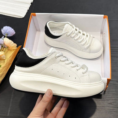 Lace Up Round Toe Platform Sneakers Black / 38(US7) Black / 39(US8) Black / 40(US9) Black / 38(US7)-Black / 39(US8)-Black / 40(US9)-Red / 35(US4)-Red / 36(US5)-Red / 37(US6)-Red / 38(US7)-Red / 39(US8)-White / 35(US4)-Red / 40(US9)-White / 36(US5)-White / 37(US6)-White / 38(US7)-White / 39(US8)-White / 40(US9)-Black / 35(US4)-Black / 36(US5)-Black / 37(US6)-