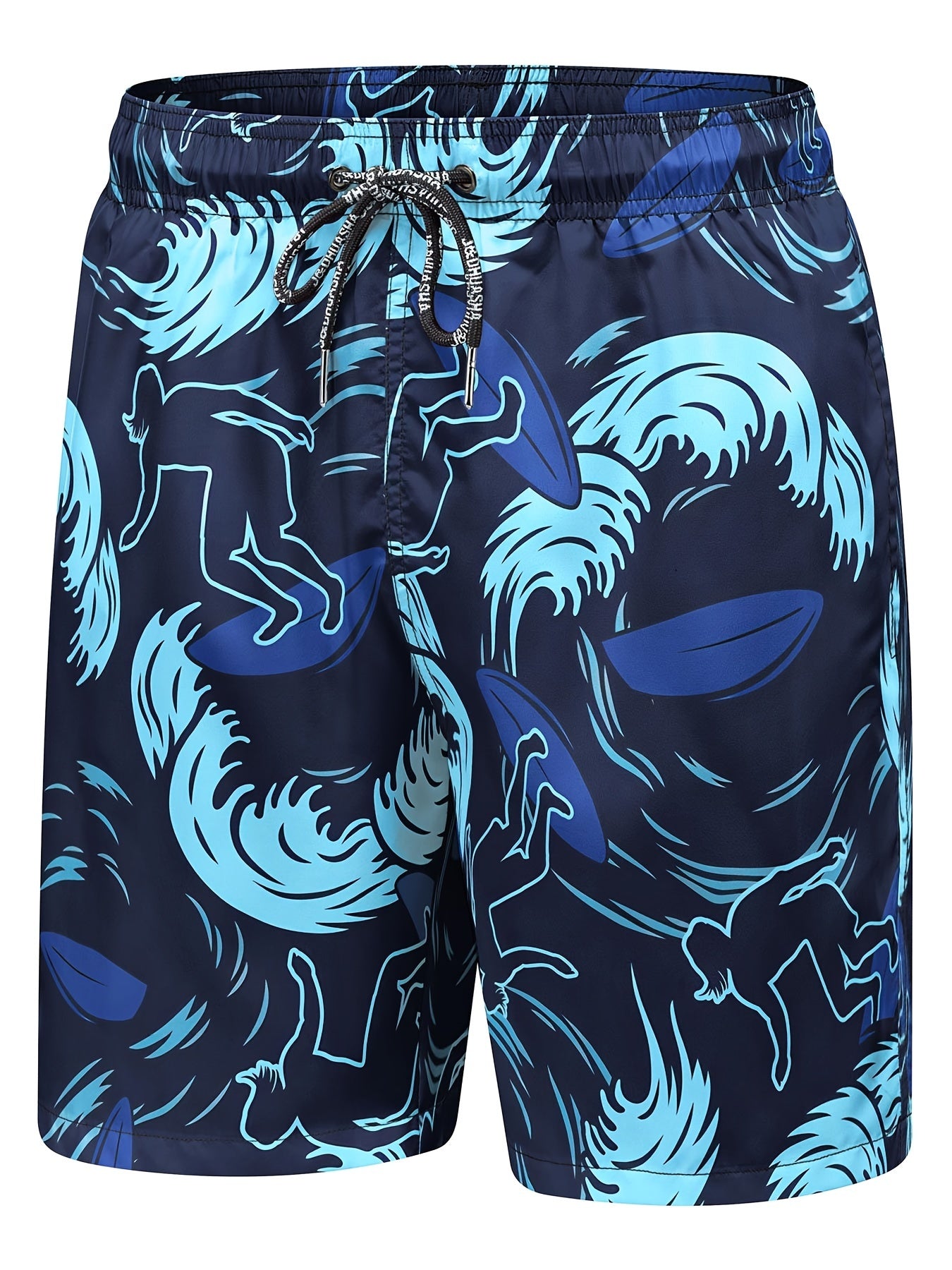 Mens Swim Trunks Quick Dry Board Shorts with Lining, Men's Swimming Trunks
