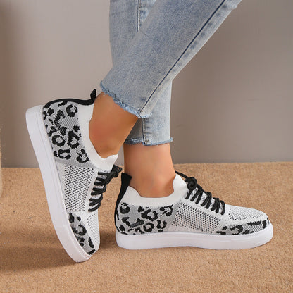 Lace-Up Leopard Flat Sneakers White / 37(US6) White / 38(US7) White / 39(US8) White / 37(US6)-White / 38(US7)-White / 39(US8)-White / 40(US9)-Black / 36(US5)-White / 41(US10)-White / 42(US10.5)-White / 43(US11)-Red / 36(US5)-Red / 37(US6)-Red / 38(US7)-Red / 39(US8)-Red / 40(US9)-Red / 41(US10)-Red / 42(US10.5)-Red / 43(US11)-Black / 37(US6)-Black / 38(US7)-Black / 39(US8)-Black / 40(US9)-Black / 41(US10)-Black / 42(US10.5)-Black / 43(US11)-White / 36(US5)-
