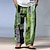 Men's Hawaiian Patchwork Casual Trousers – Versatile Summer & Outdoor Wear Red / S Red / M 