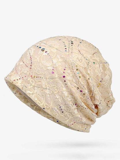 Boho Chic Floral Cotton Hat - Effortless Style & Comfort! CREAM BLACK PINK CREAM-BLACK-PINK-SAPPHIRE-LIGHT PURPLE-