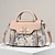 Stylish PU Leather Women's Tote Bag - Versatile Diaper Bag for Everyday Use Black Beige Green Black-Beige-Green-Pink-Purple-Khaki-