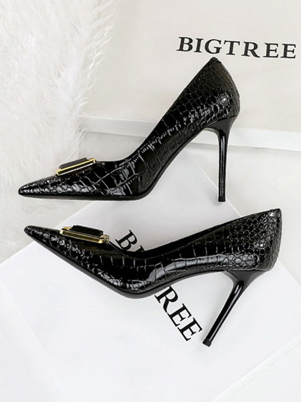 Chic Geometric Pointed-Toe Split Joint Pumps for Modern Elegance BLACK / US 6 | EU 36 2/3 | UK 4 | CN 36 BLACK / US 6.5-7 | EU 37 1/3 | UK 4.5 | CN 37 BLACK / US 7.5 | EU 38 | UK 5| CN 38 BLACK / US 6 | EU 36 2/3 | UK 4 | CN 36-BLACK / US 6.5-7 | EU 37 1/3 | UK 4.5 | CN 37-BLACK / US 7.5 | EU 38 | UK 5| CN 38-BLACK / US 8 | EU 38 2/3 | UK 5.5 | CN 39-