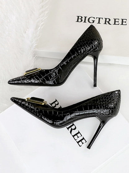 Chic Geometric Pointed-Toe Split Joint Pumps for Modern Elegance BLACK / US 6 | EU 36 2/3 | UK 4 | CN 36 BLACK / US 6.5-7 | EU 37 1/3 | UK 4.5 | CN 37 BLACK / US 7.5 | EU 38 | UK 5| CN 38 BLACK / US 6 | EU 36 2/3 | UK 4 | CN 36-BLACK / US 6.5-7 | EU 37 1/3 | UK 4.5 | CN 37-BLACK / US 7.5 | EU 38 | UK 5| CN 38-BLACK / US 8 | EU 38 2/3 | UK 5.5 | CN 39-