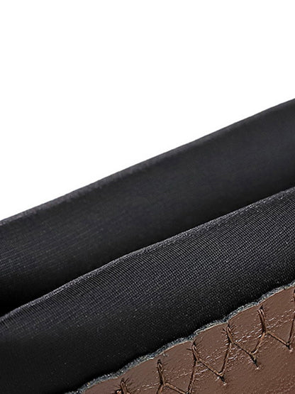Chic Pointed Toe Split Joint Boots: Elevate Your Style with Elegance