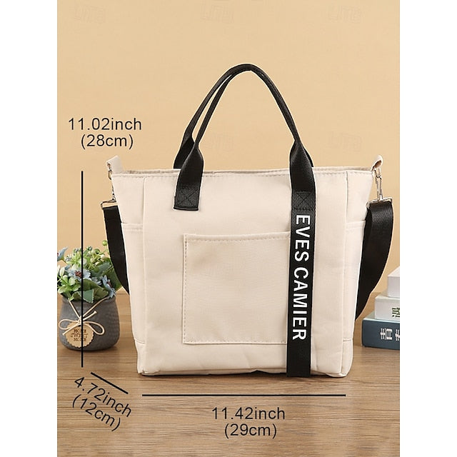 Stylish Women's Corduroy & Nylon Crossbody Hobo Bag - Versatile Multi-Pocket Shoulder Bag Black Beige Green Black-Beige-Green-Blue-