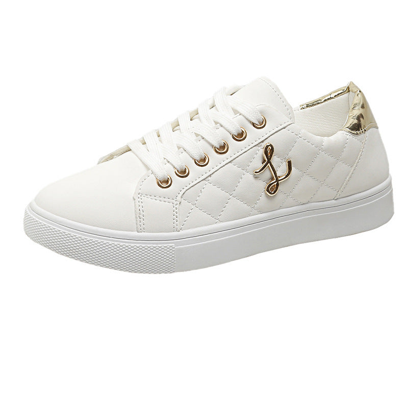 Lace Up Round Toe Sneakers Black / 38(US7) Black / 39(US8) Black / 40(US9) Black / 38(US7)-Black / 39(US8)-Black / 40(US9)-Brown / 35(US4)-Brown / 36(US5)-Brown / 37(US6)-Brown / 38(US7)-Brown / 39(US8)-White / 35(US4)-Brown / 40(US9)-White / 36(US5)-White / 37(US6)-White / 38(US7)-White / 39(US8)-White / 40(US9)-Black / 35(US4)-Black / 36(US5)-Black / 37(US6)-