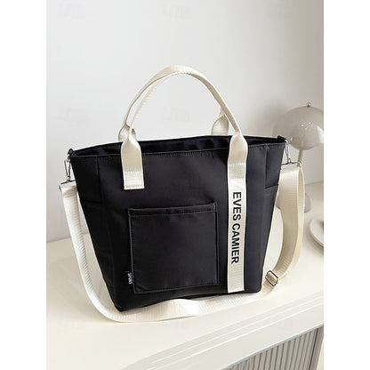 Stylish Women's Corduroy & Nylon Crossbody Hobo Bag - Versatile Multi-Pocket Shoulder Bag Black Beige Green Black-Beige-Green-Blue-