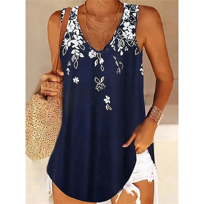 Floral V-Neck Sleeveless Camisole Tank Top for Women – Casual Comfort Blue / S Blue / M Blue / L Blue / S-Blue / M-Blue / L-Blue / XL-Blue / 2XL-Sky Blue / S-Sky Blue / M-Sky Blue / L-Sky Blue / XL-Sky Blue / 2XL-Pink / S-Pink / M-Pink / L-Pink / XL-Pink / 2XL-Green / S-Green / M-Green / L-Green / XL-Green / 2XL-