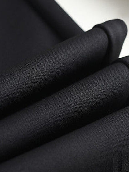 Chic High-Waist Women's Skinny Dress Pants with Pockets Black / S Black / M Black / L Black / S-Black / M-Black / L-Black / XL-Black / 2XL-Black / 3XL-Black / 4XL-