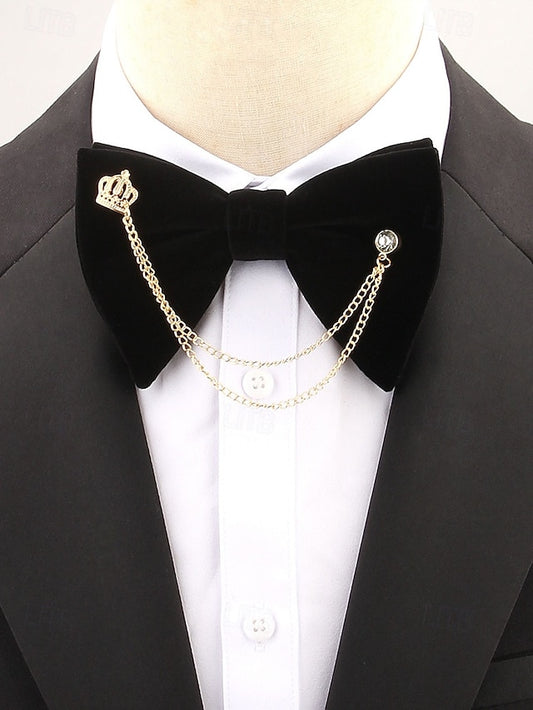 Elegant Men's Solid Color Bow Tie - Perfect for Weddings and Business Casual Events Horn black Boxer wine red Horn wine red Horn black-Boxer wine red-Horn wine red-Flat black-Horn red-Flat angle red-Horn royal blue-Flat Angle Royal Blue-Horn dark green-Flat angle dark green-Horn camel color-Boxer Camel-Horn Deep Purple-Flat angle dark purple-