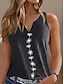 Floral V-Neck Camisole Tank Top for Women - Casual Sleeveless Style in Black, White, and Green White / S White / M White / L White / S-White / M-White / L-White / XL-White / 2XL-Black / S-Black / M-Black / L-Black / XL-Black / 2XL-Green / S-Green / M-Green / L-Green / XL-Green / 2XL-