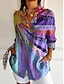 Floral Casual Long Sleeve Women's Shirt - Stylish Blue Button Blue / S Blue / M Blue / L Blue / S-Blue / M-Blue / L-Blue / XL-Blue / 2XL-Purple / S-Purple / M-Purple / L-Purple / XL-Purple / 2XL-Yellow / S-Yellow / M-Yellow / L-Yellow / XL-Yellow / 2XL-Red / S-Red / M-Red / L-Red / XL-Red / 2XL-Pink / S-Pink / M-Pink / L-Pink / XL-Pink / 2XL-White / S-White / M-White / L-White / XL-White / 2XL-