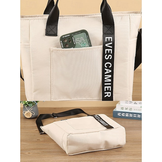 Stylish Women's Corduroy & Nylon Crossbody Hobo Bag - Versatile Multi-Pocket Shoulder Bag Black Beige Green Black-Beige-Green-Blue-