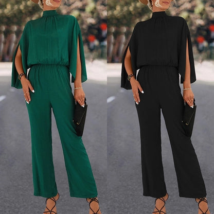 women's street casual solid color full length pants