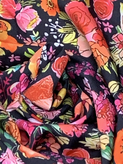 Stylish Women's Floral Wide Leg Chinos in Pink - Perfect for Spring and Fall Pink / S Pink / M Pink / L Pink / S-Pink / M-Pink / L-Pink / XL-Pink / 2XL-