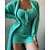 Cozy Chic: Women's 2-Piece Lounge & Nighty Set Pink / S Pink / M Pink / L Pink / S-Pink / M-Pink / L-Pink / XL-Pink / 2XL-Green / S-Green / M-Green / L-Green / XL-Green / 2XL-