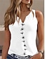 Floral V-Neck Camisole Tank Top for Women - Casual Sleeveless Style in Black, White, and Green White / S White / M White / L White / S-White / M-White / L-White / XL-White / 2XL-Black / S-Black / M-Black / L-Black / XL-Black / 2XL-Green / S-Green / M-Green / L-Green / XL-Green / 2XL-