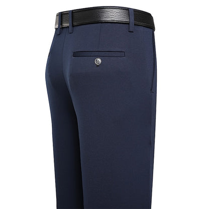 Men's Classic High-Waisted Soft Business Dress Pants Black / 31 Black / 32 Black / 33 Black / 31-Black / 32-Black / 33-Black / 34-Black / 35-Royal Blue / 31-Royal Blue / 32-Royal Blue / 33-Royal Blue / 34-Royal Blue / 35-Dark Gray / 31-Dark Gray / 32-Dark Gray / 33-Dark Gray / 34-Dark Gray / 35-Dark Blue / 31-Dark Blue / 32-Dark Blue / 33-Dark Blue / 34-Dark Blue / 35-Light Grey / 31-Light Grey / 32-Light Grey / 33-Light Grey / 34-Light Grey / 35-Khaki / 31-Khaki / 32-Khaki / 33-Khaki / 34-Khaki / 35-