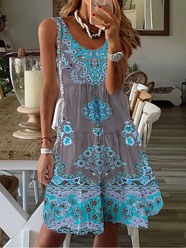 Stylish Women's Mini Casual T-Shirt Dress - Perfect for Vacation and Daily Wear Maroon / S Maroon / M Maroon / L Maroon / S-Maroon / M-Maroon / L-Maroon / XL-Maroon / 2XL-Pink / S-Pink / M-Pink / L-Pink / XL-Pink / 2XL-Blue / S-Blue / M-Blue / L-Blue / XL-Blue / 2XL-