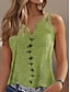 Floral V-Neck Camisole Tank Top for Women - Casual Sleeveless Style in Black, White, and Green White / S White / M White / L White / S-White / M-White / L-White / XL-White / 2XL-Black / S-Black / M-Black / L-Black / XL-Black / 2XL-Green / S-Green / M-Green / L-Green / XL-Green / 2XL-