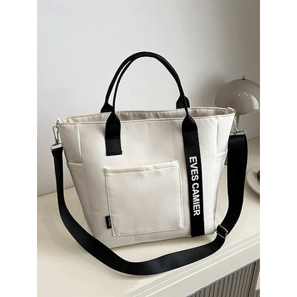 Stylish Women's Corduroy & Nylon Crossbody Hobo Bag - Versatile Multi-Pocket Shoulder Bag Black Beige Green Black-Beige-Green-Blue-